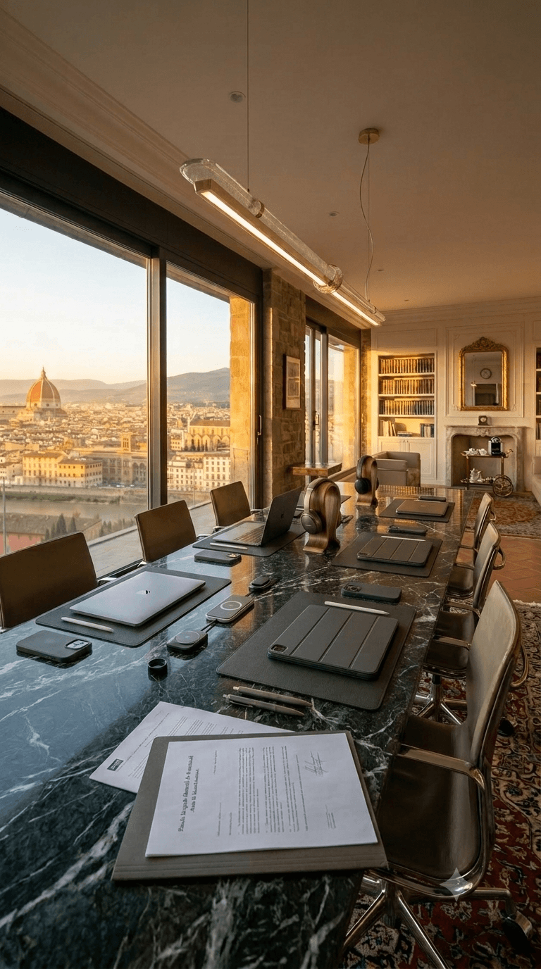 Sala riunioni RussoLegal & Co. · Firenze